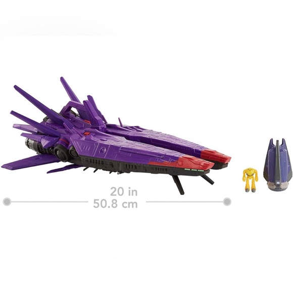 Disney Pixar Lightyear Hyperspeed Series Zurg Mothership 24 Inch Long Spacecraft - Picture 6 of 8